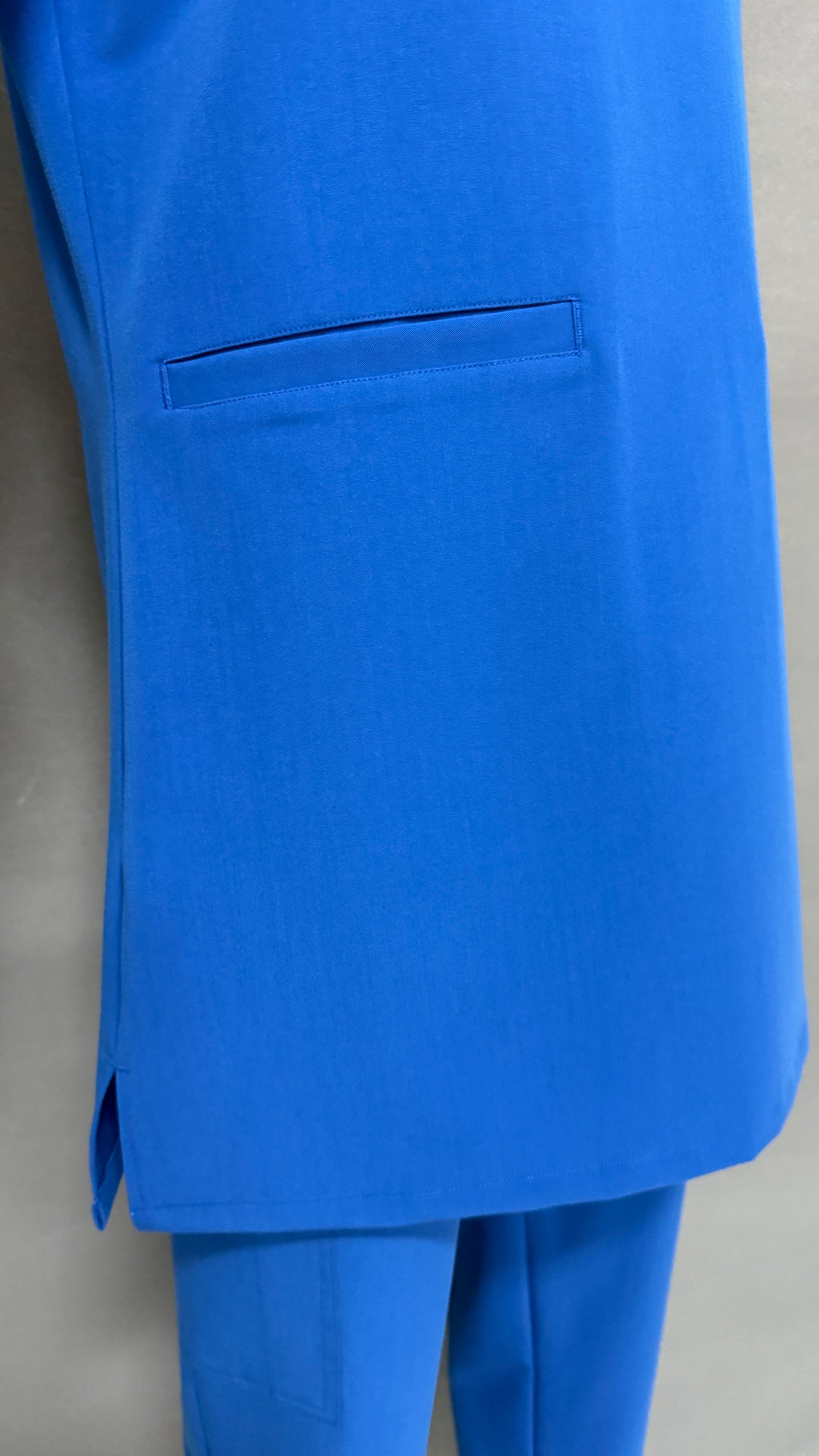 Classic Modest Scrub Top- Royal Blue